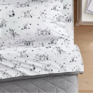 QUEEN - The Nightmare Before Christmas Organic Sheet Set & Pillowcases